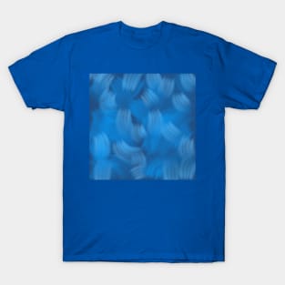 Blue Abstract T-Shirt